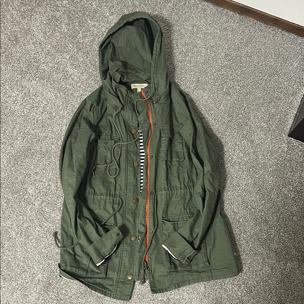 41 Hawthorn Green Utility Jacket with Hood